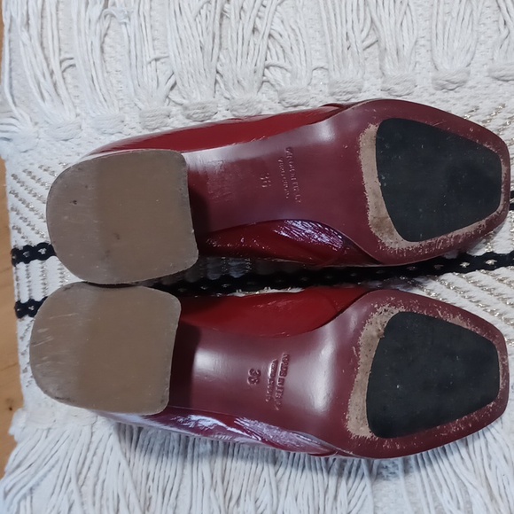Italian red shoes - Picture 3 of 6